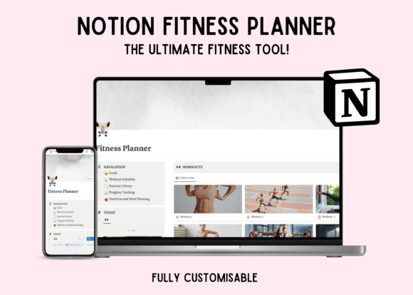 Notion Fitness Planner Template