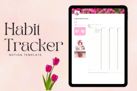 Coquette Habit Tracker
